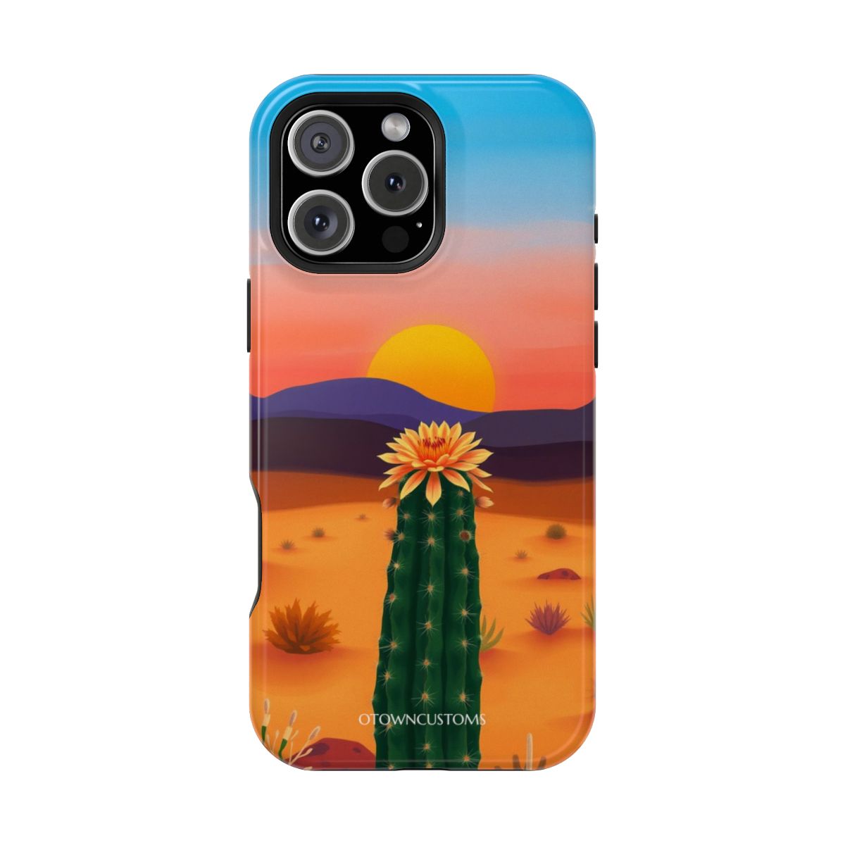 Vibrant Desert Cactus Bloom