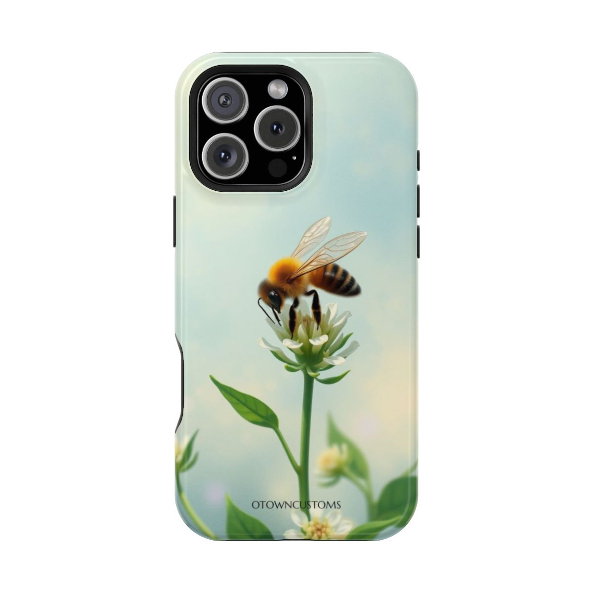 Macro Nature Honey Bee Clover Flower