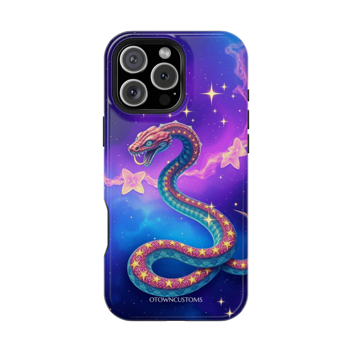 Cosmic Serpent Galaxy Art