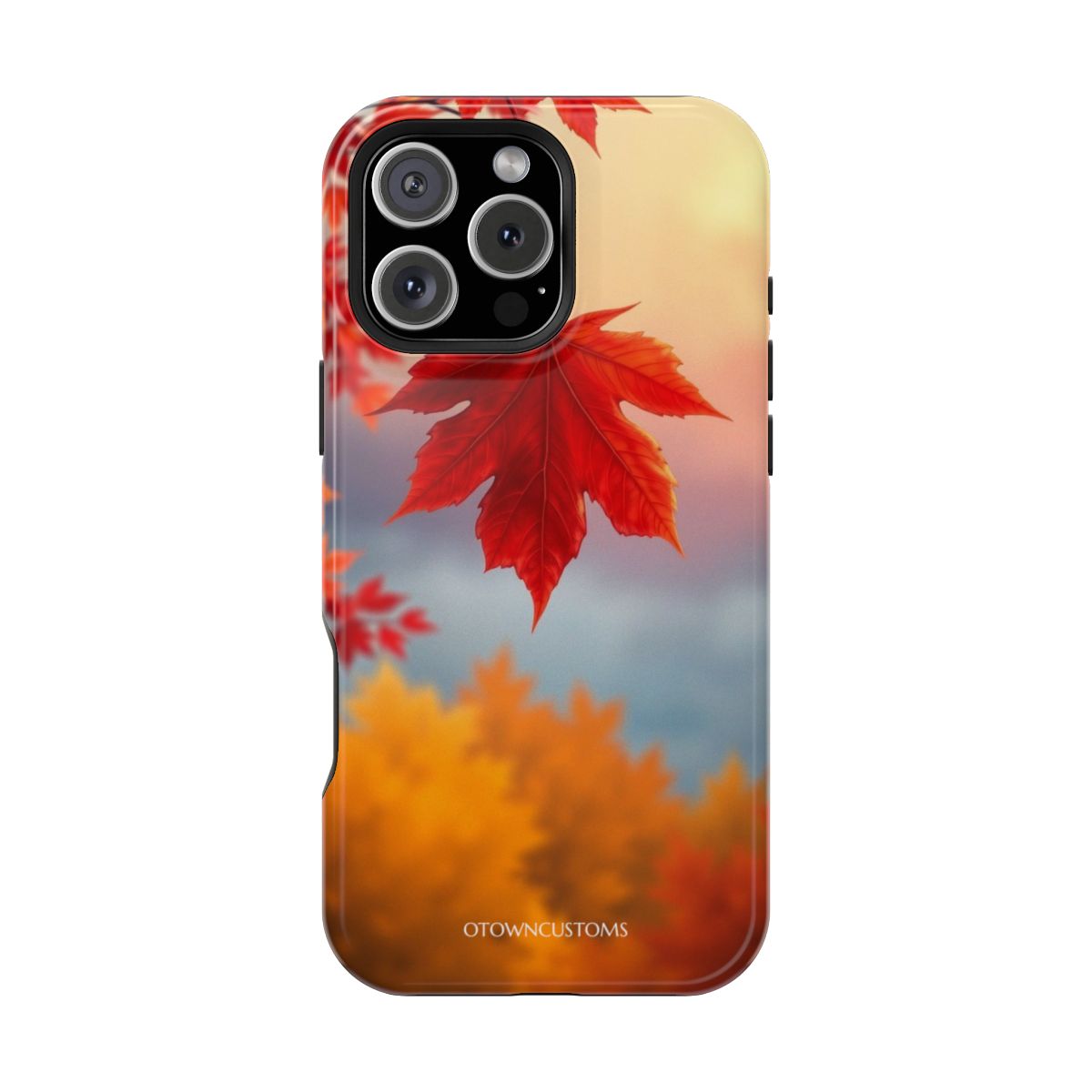 Autumnal Maple Leaf Cascade