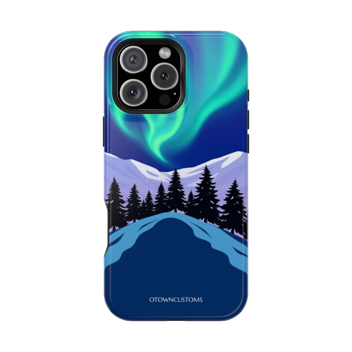 Nordic Pine Forest Aurora