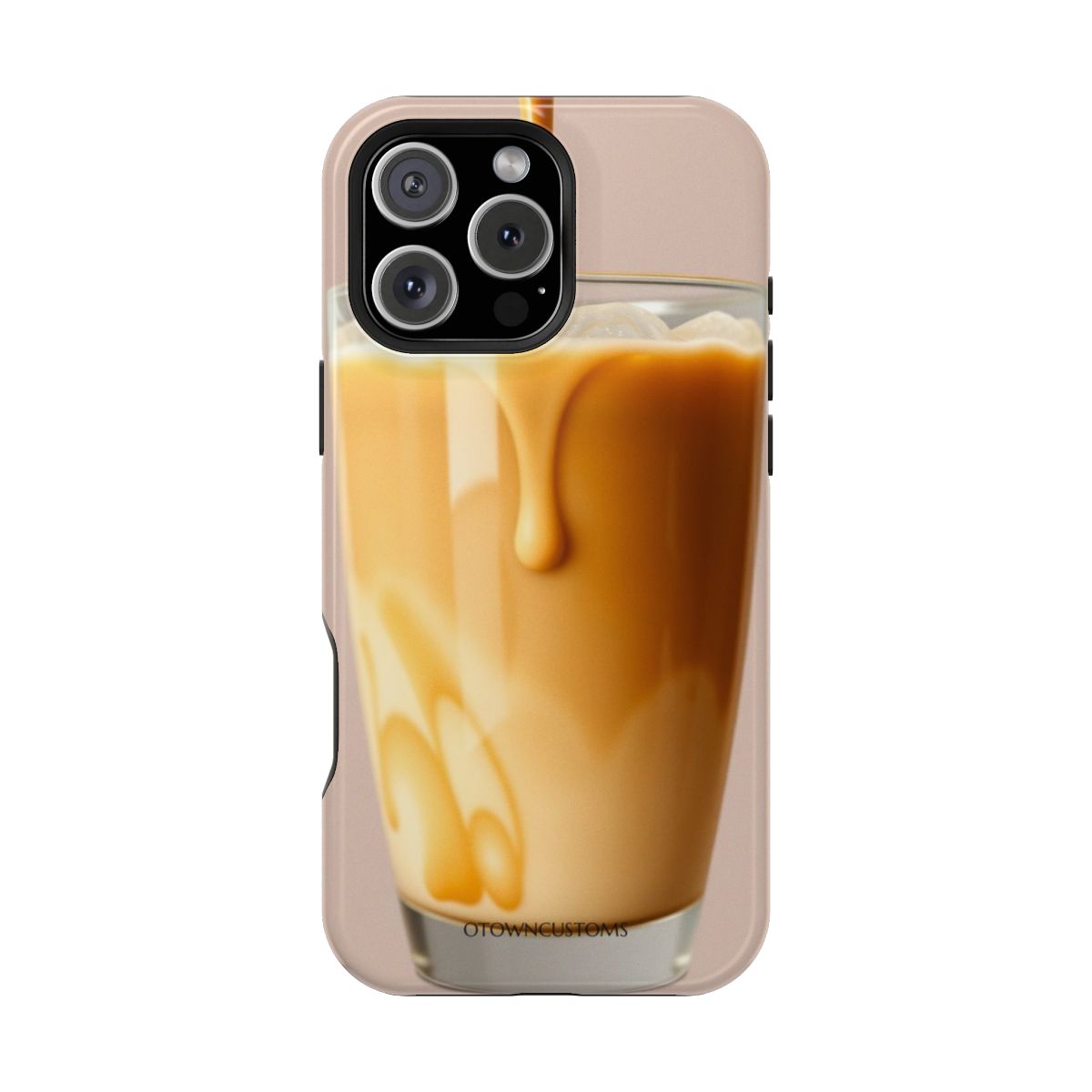 Iced Coffee Drip Liquid Art