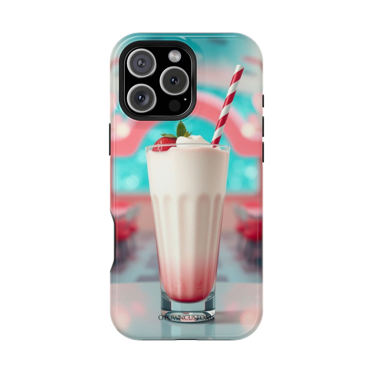 Retro Diner Milkshake Vintage Delight