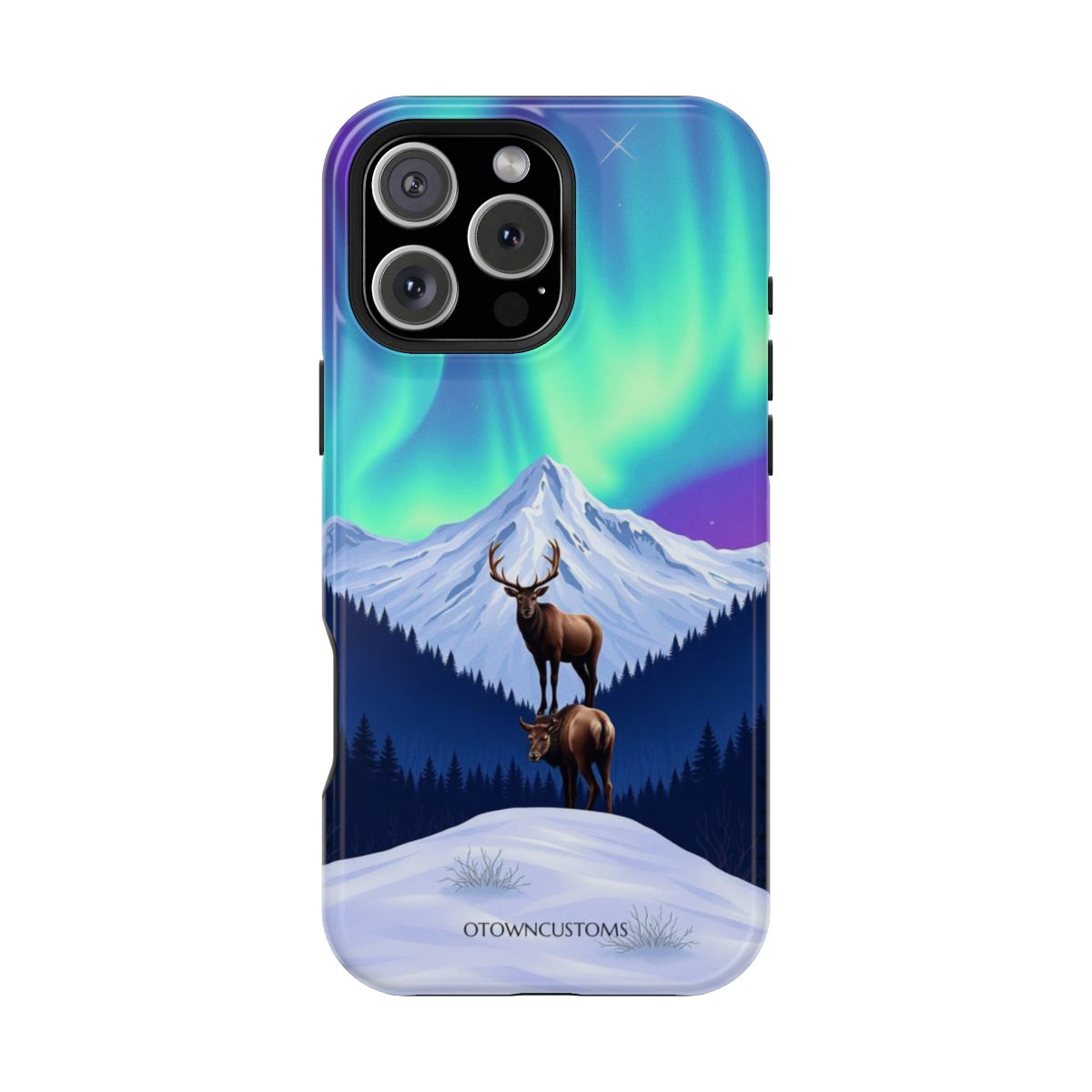 Mystic Mountain Aurora Wildlife