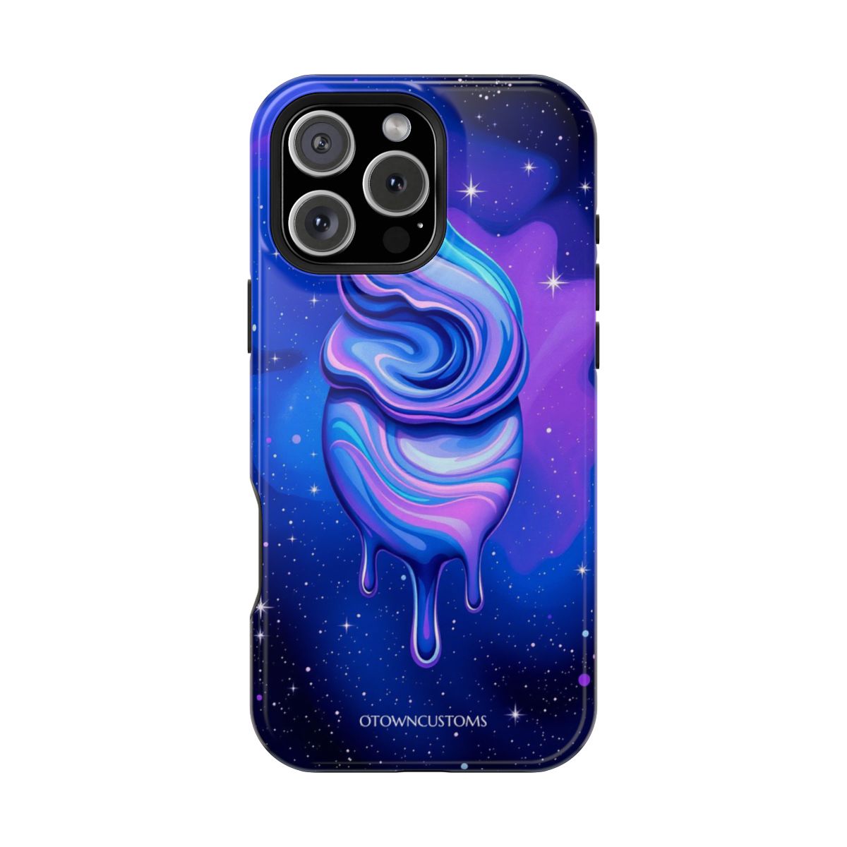 Psychedelic Galactic Ice Cream Swirl