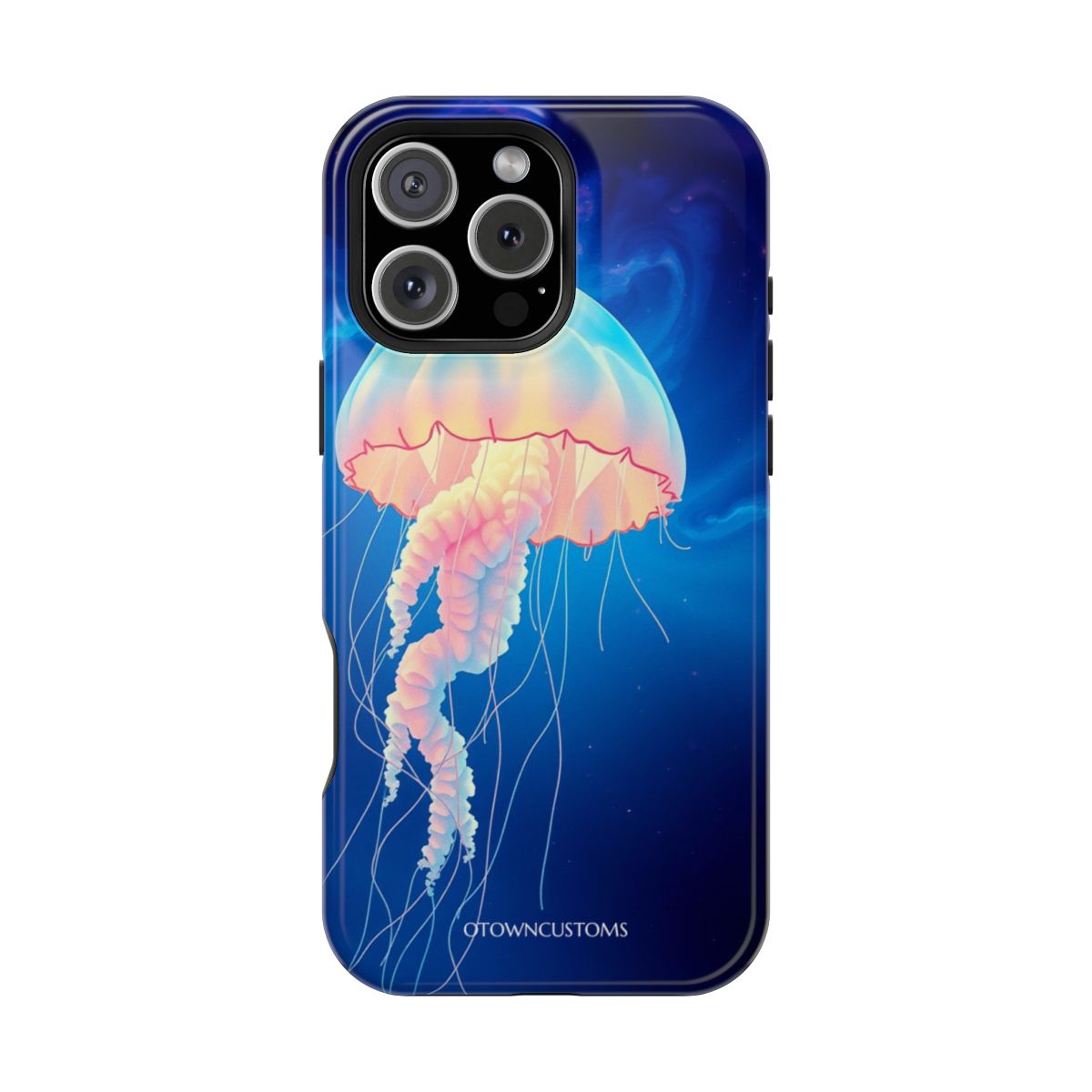 Glowing Jellyfish Nebula Ocean Cosmic