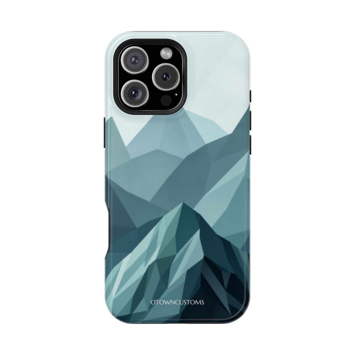 Geometric Mountain Abstract