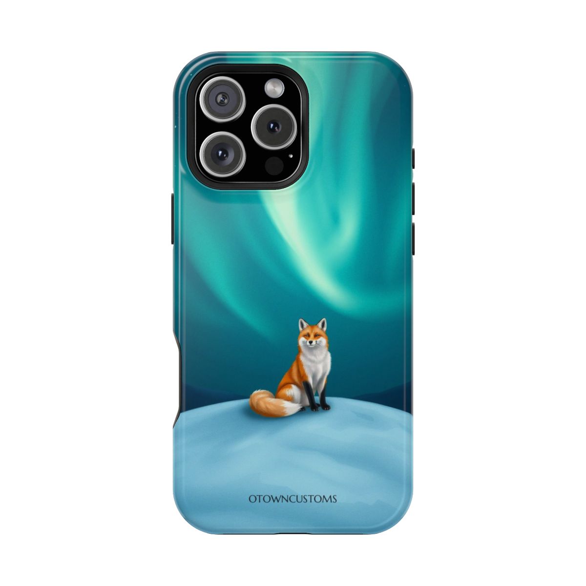 Northern Lights Arctic Fox