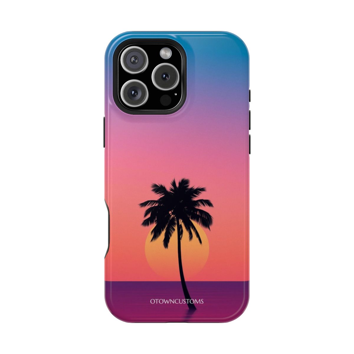 Synthwave Palm Tree Sunset Synthwave Palm