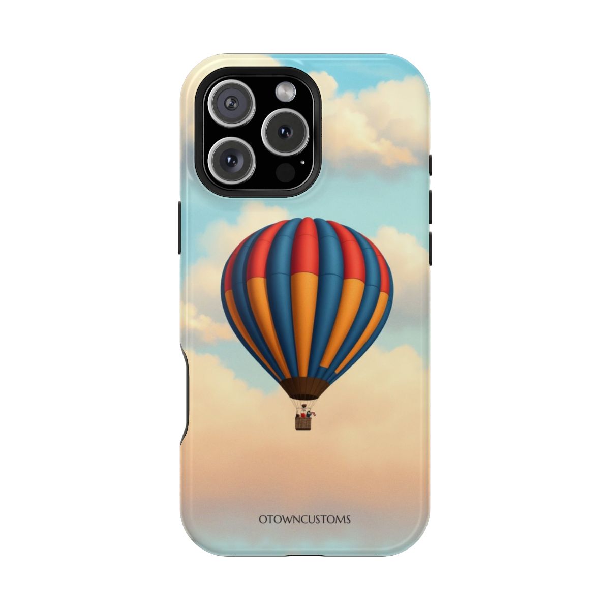 Whimsical Hot Air Balloon Illustration