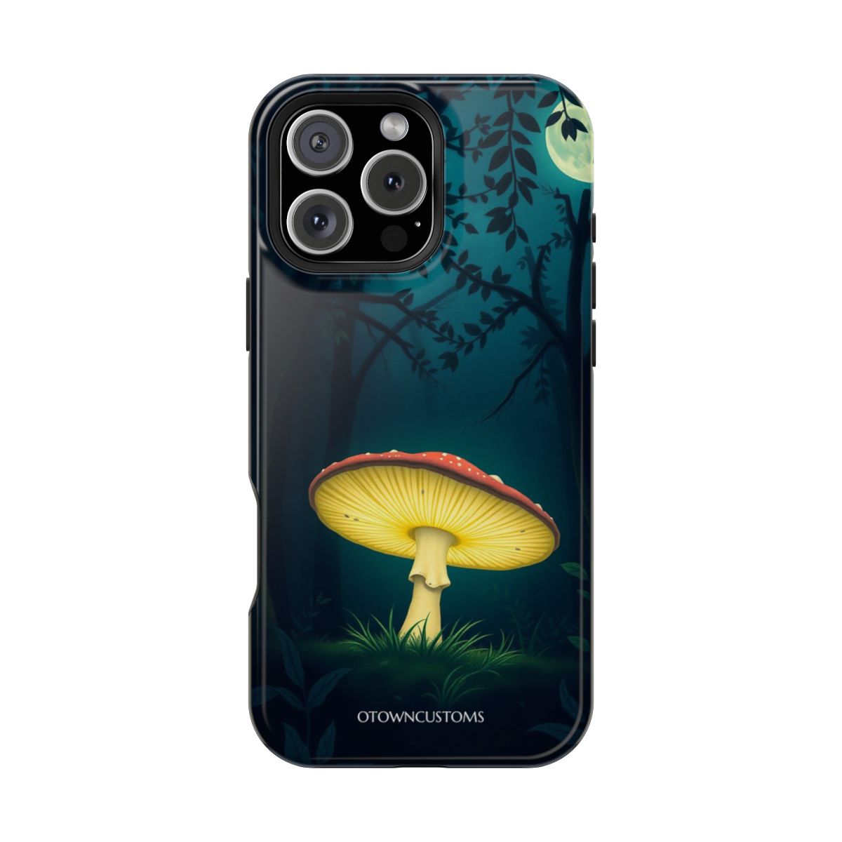 Enchanting Forest Glowing Mushroom Nature