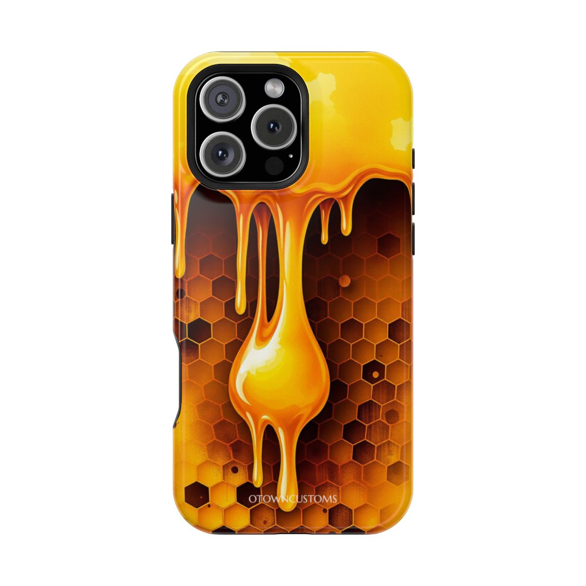 Dripping Honeycomb Golden Art