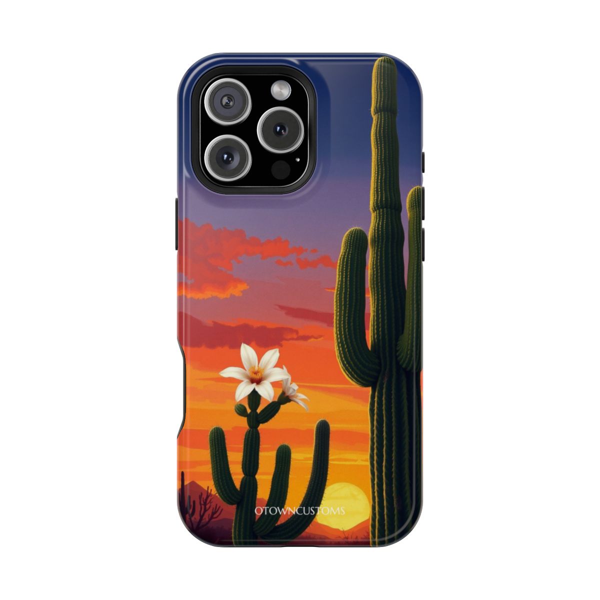 Desert Bloom Saguaro Sunset