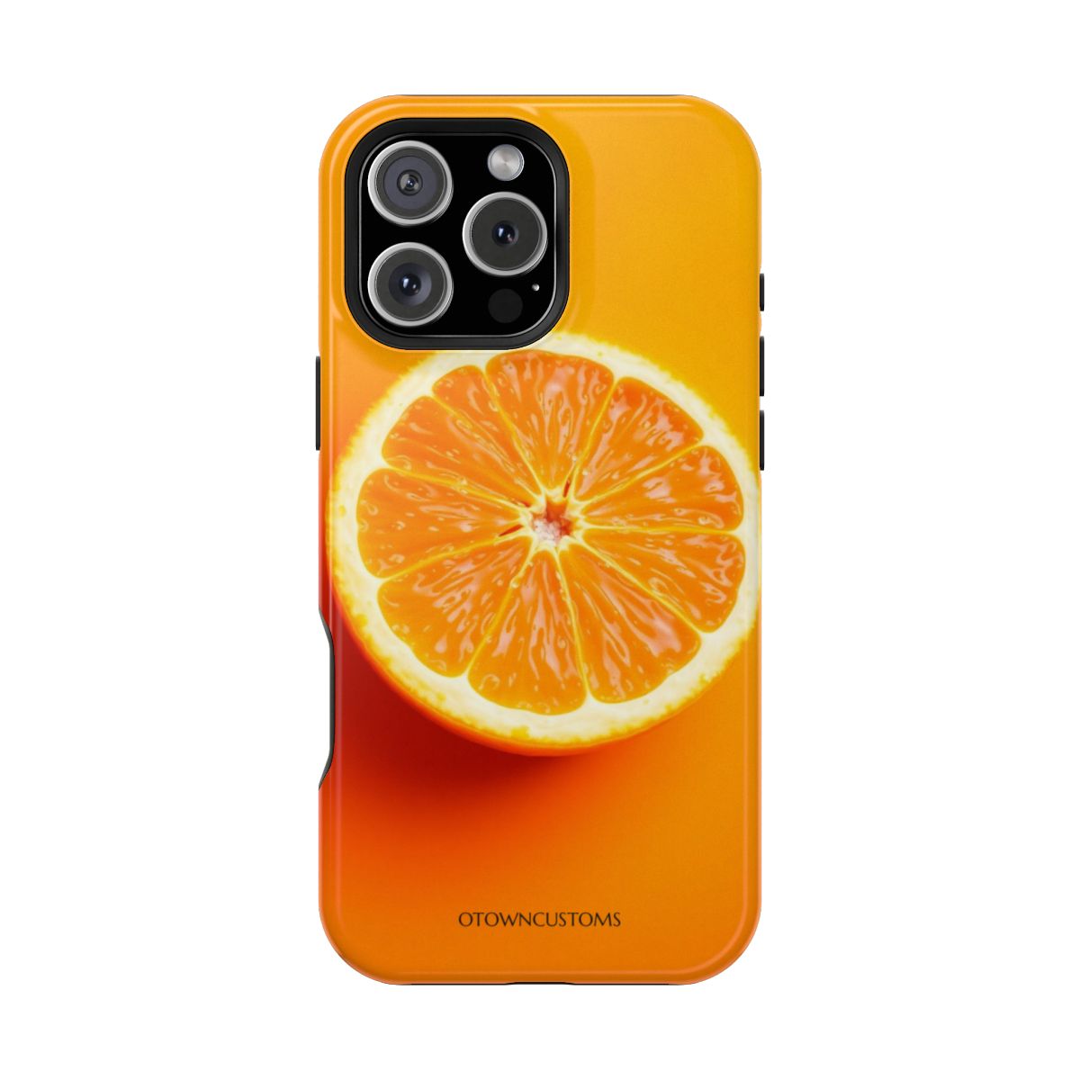 Tangerine Slice Citrus Minimalist
