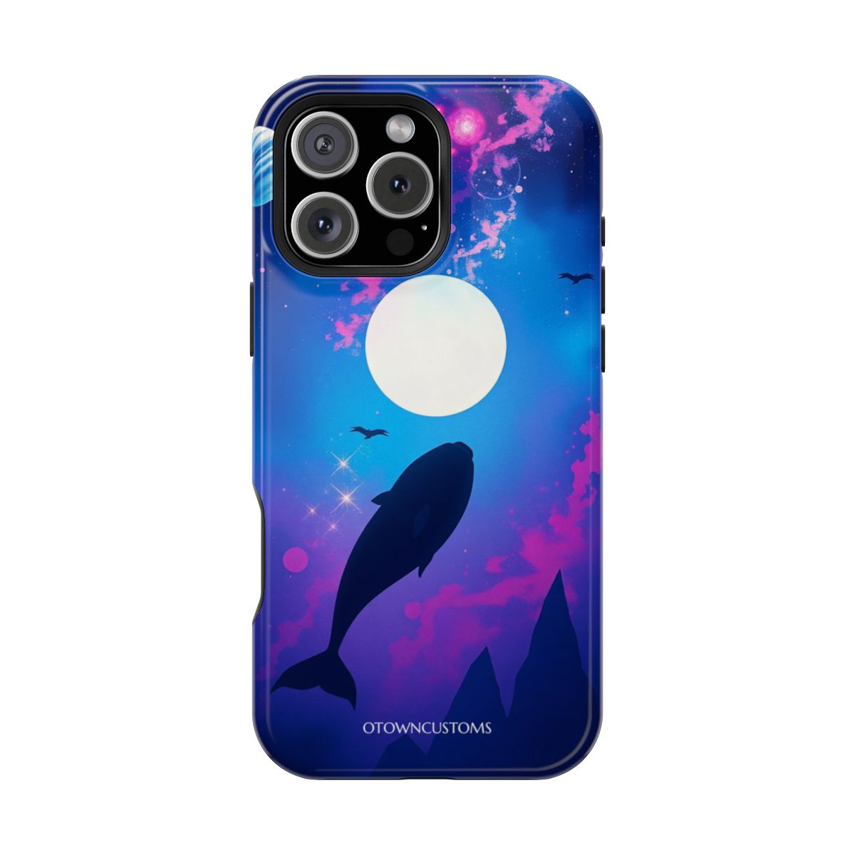 Fantasy Cosmic Whale Journey