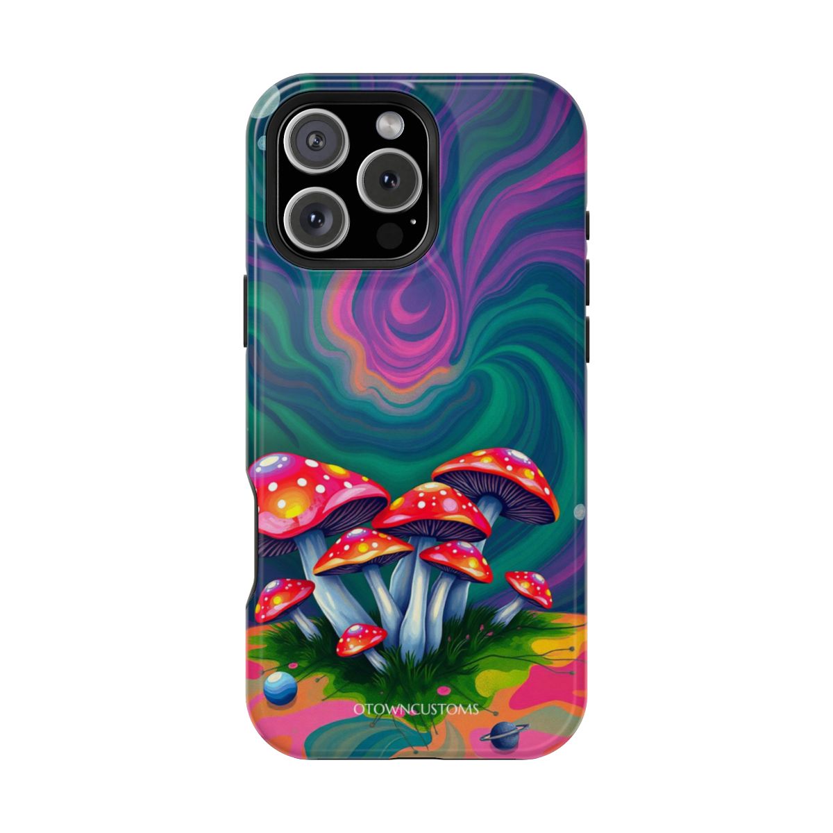 Psychedelic Mushrooms Fantasy SciFi Patch