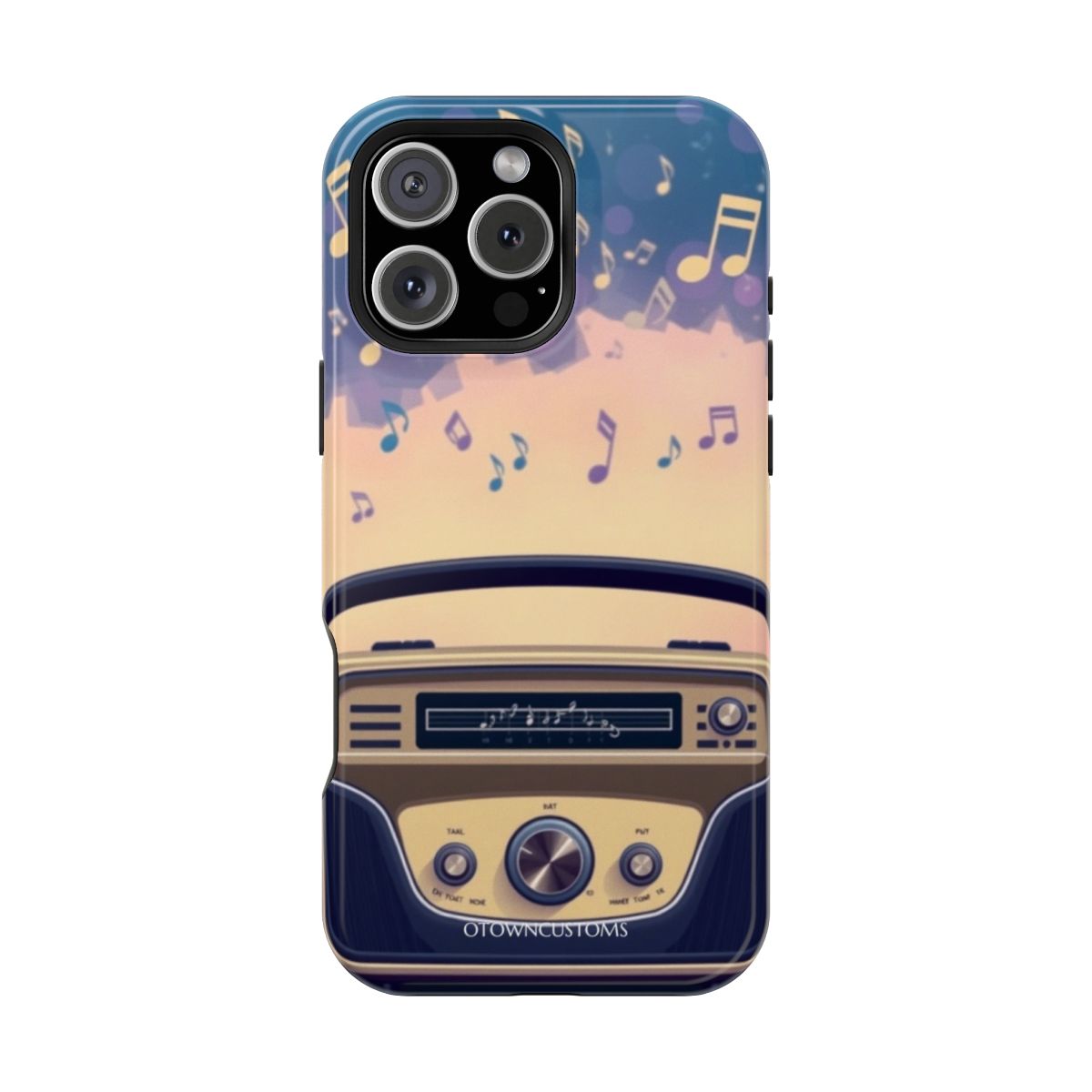 Vintage Radio Melody Retro Abstract