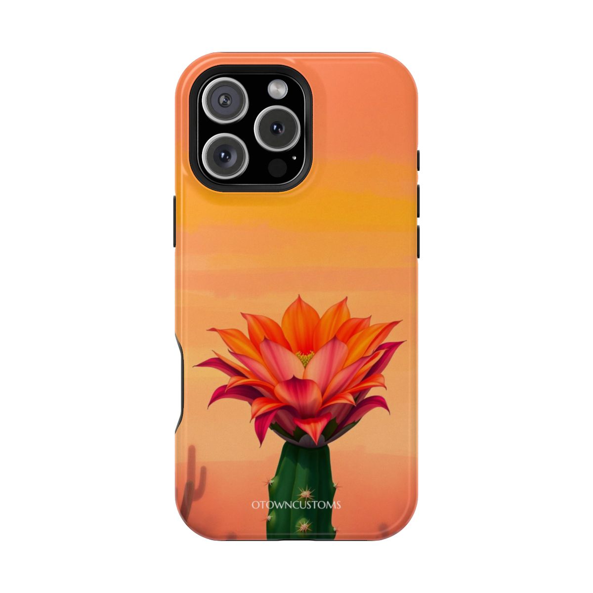 Desert Bloom Cactus Vibrant Art