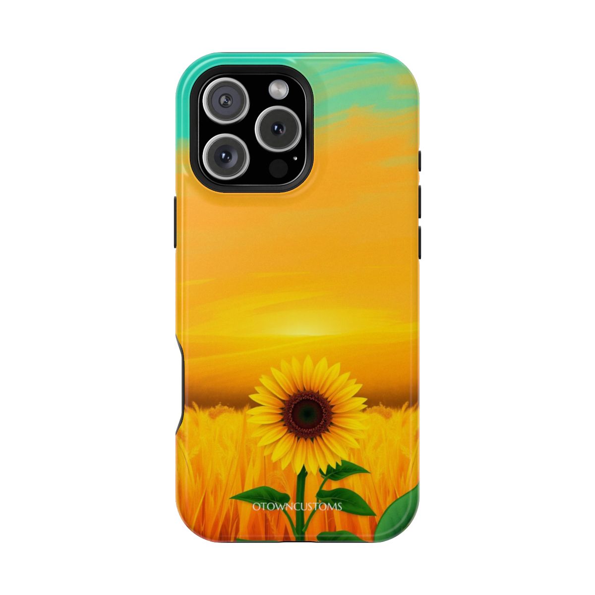 Impressionistic Field Rustic Sunflower Nature