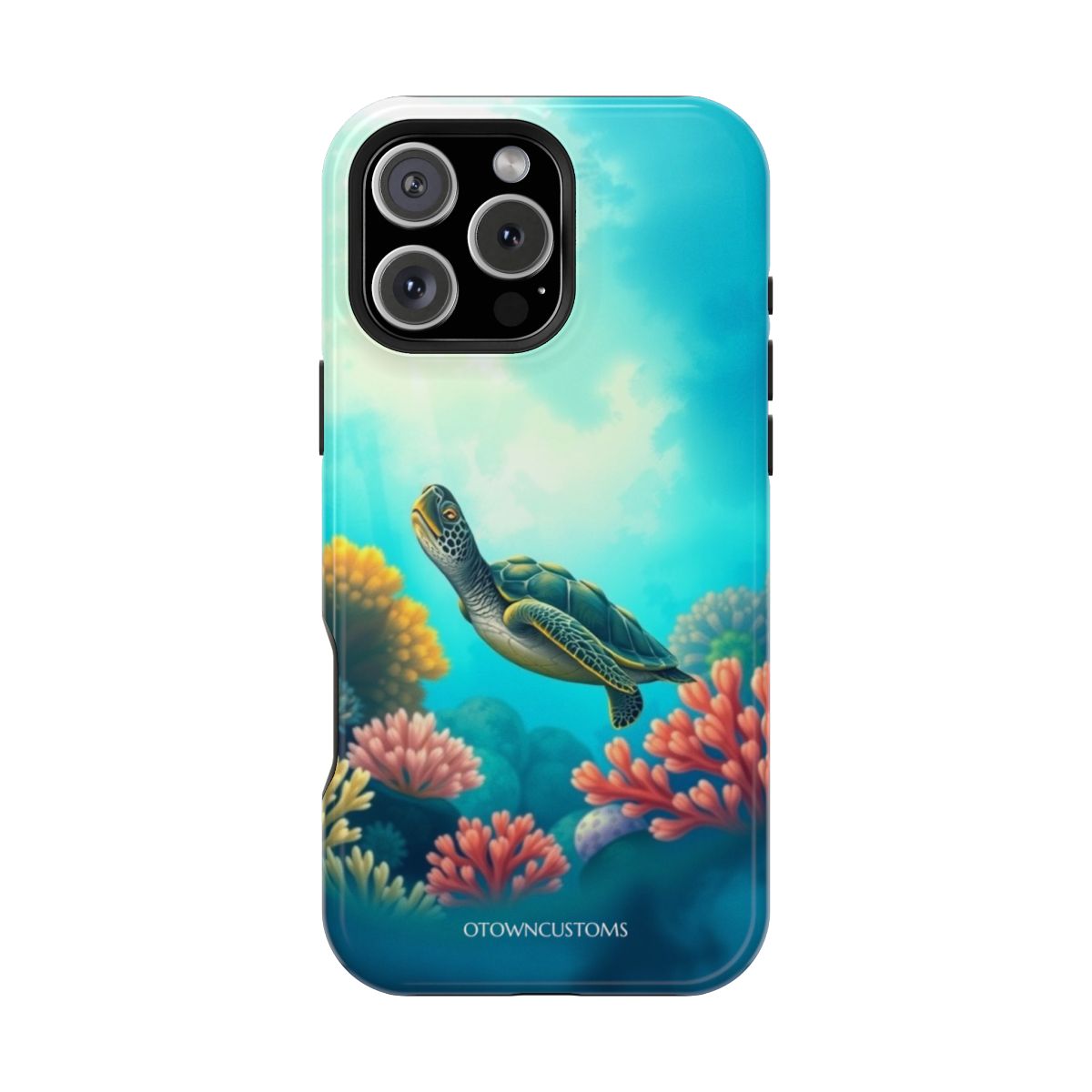 Ocean Turtle Coral Reef