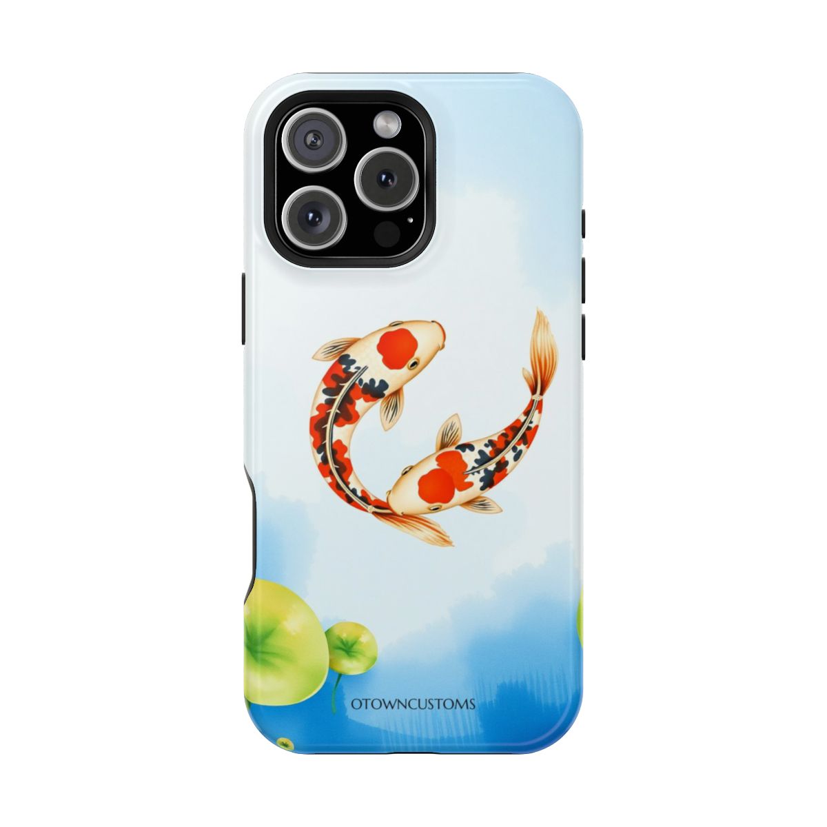 Watercolor Koi Pond Koi Fish