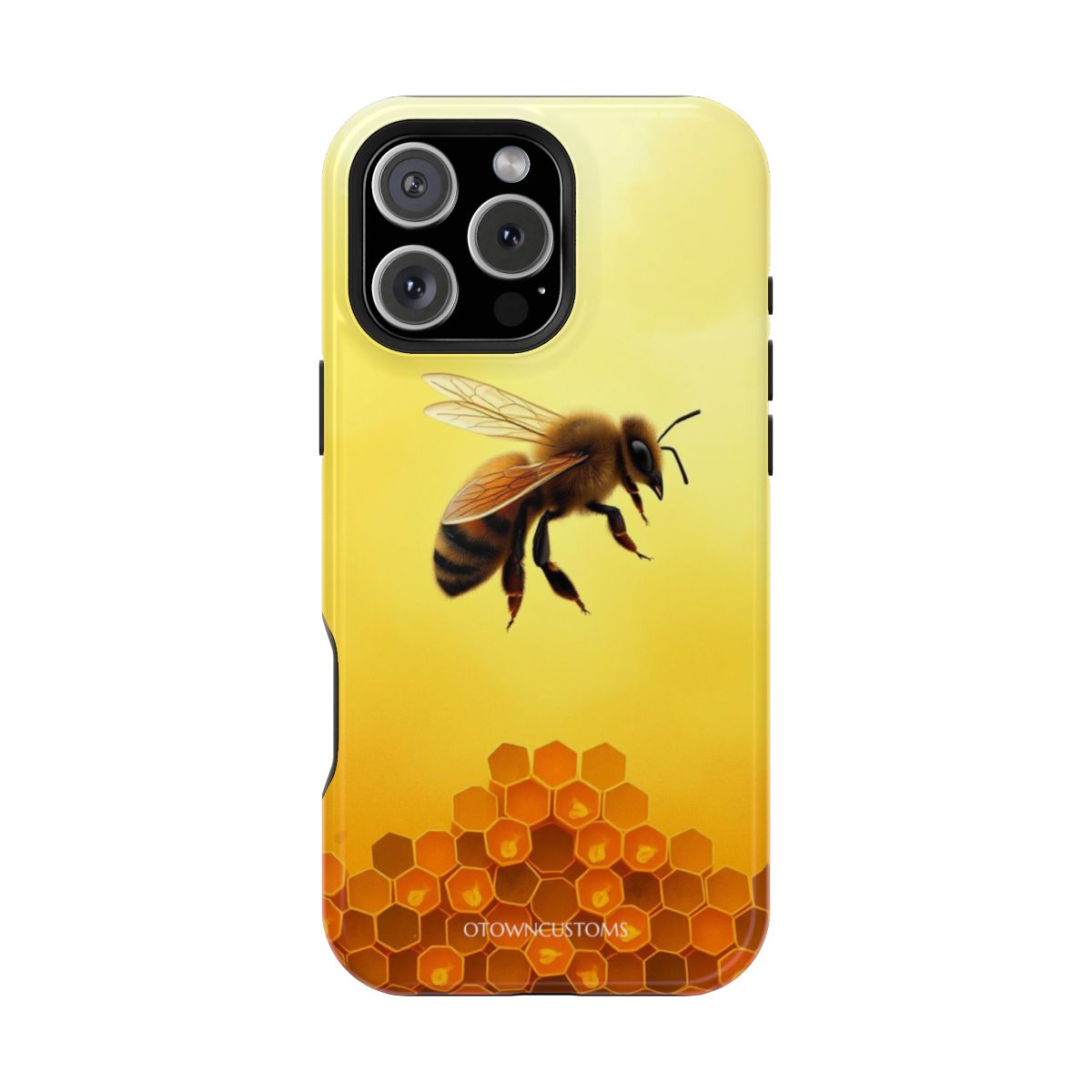 Realistic Bee Honeycomb Golden Sweetness