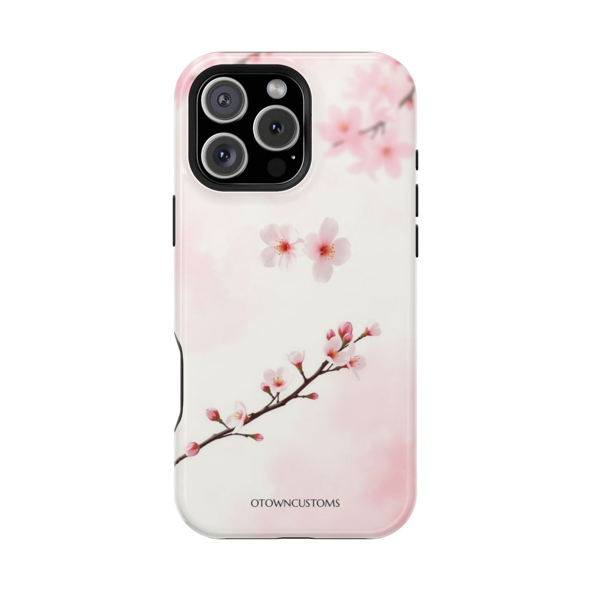 Delicate Floral Watercolor Sakura Blossom