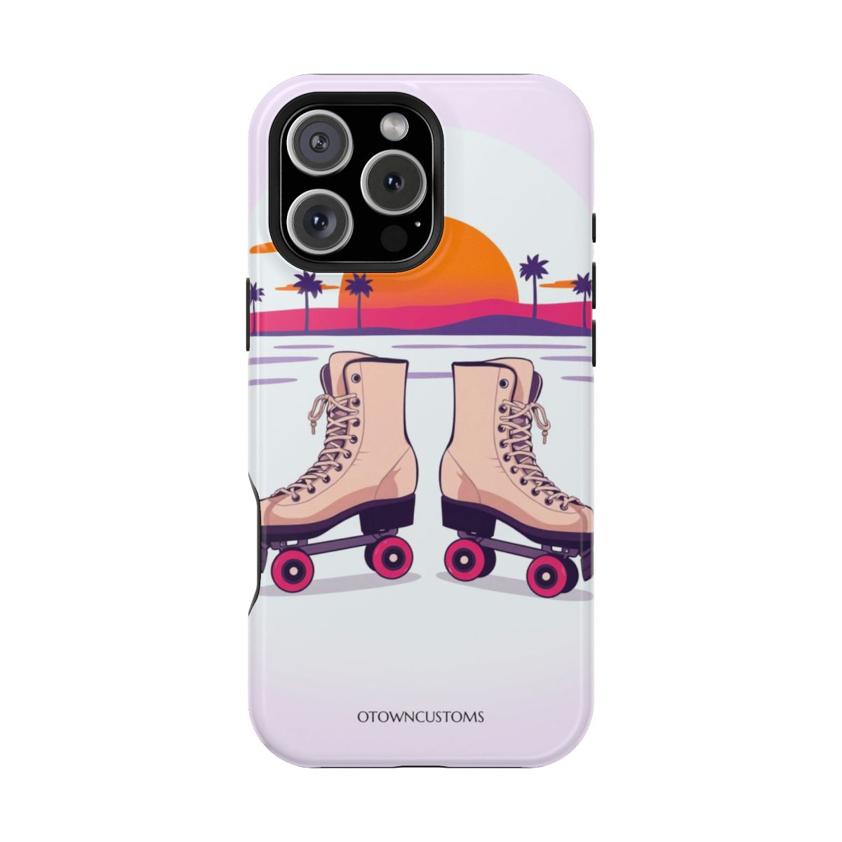 Vector Art Retro Roller Skate Joyride