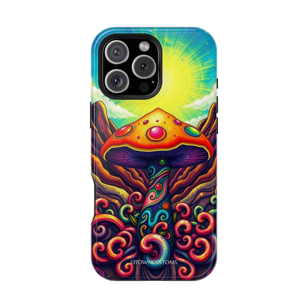 Psychedelic Trippy Mushroom Trip