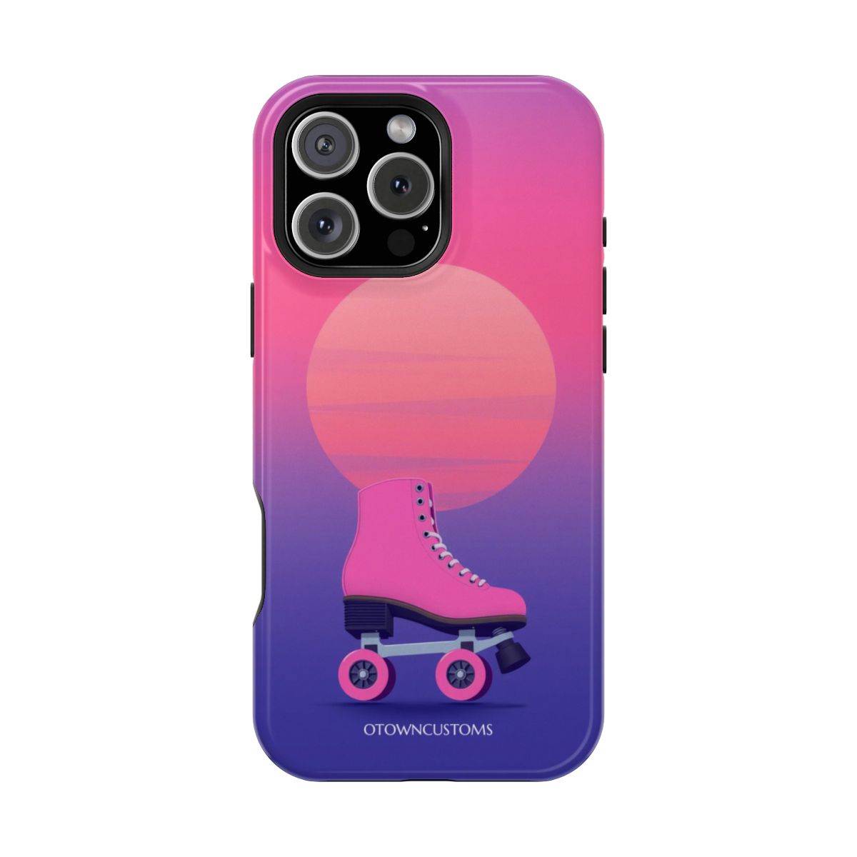 Vaporwave Retro Roller Skate Sunset