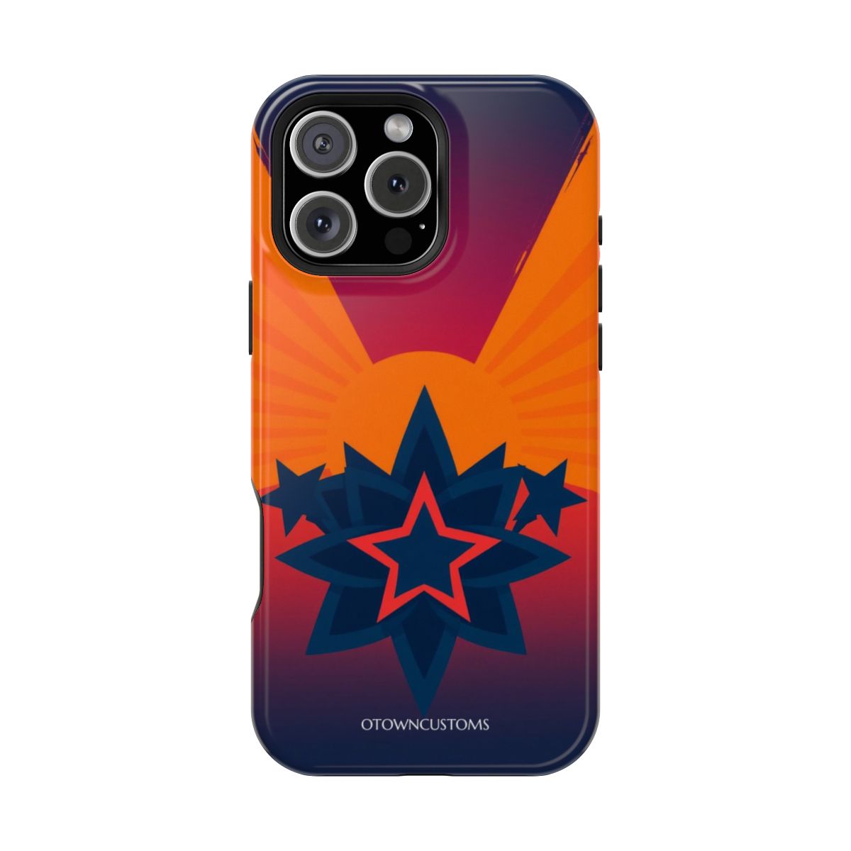 Retro Geometric Starburst