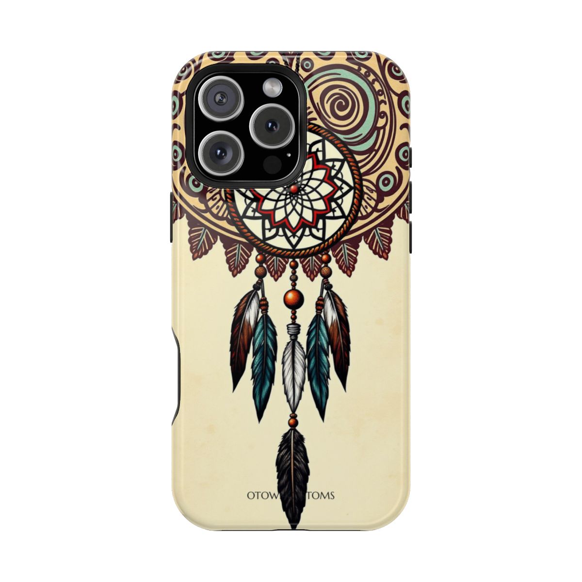 Bohemian Dreamcatcher Feathers Art