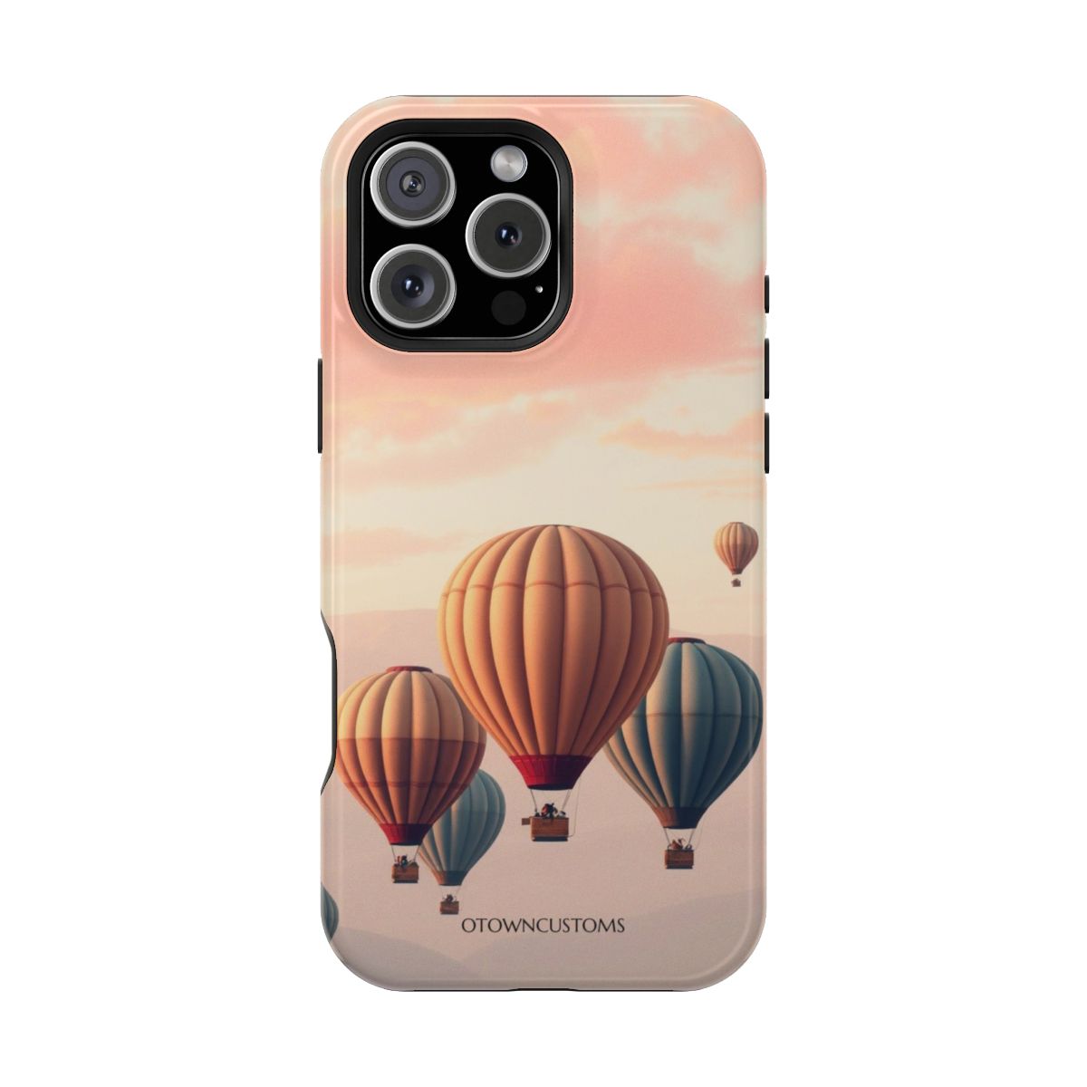 Sunrise Hot Air Balloons Pastel