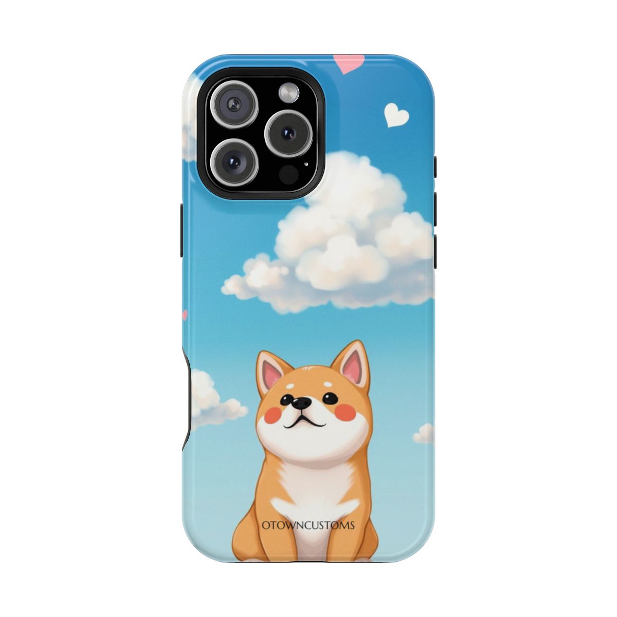 Anime-Inspired Cartoon Shiba Inu Cloud