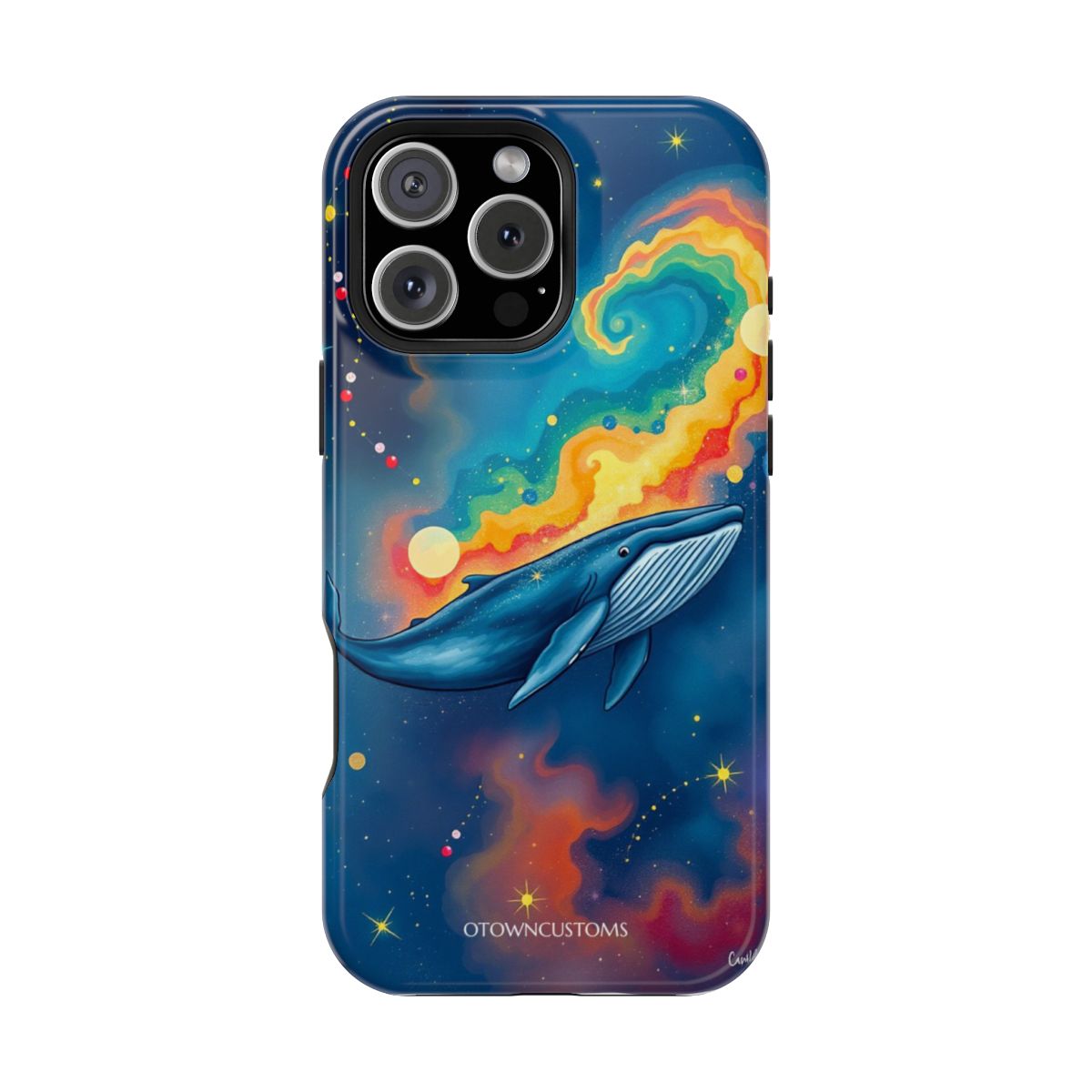 Cosmic Whale Song Whimsical Space