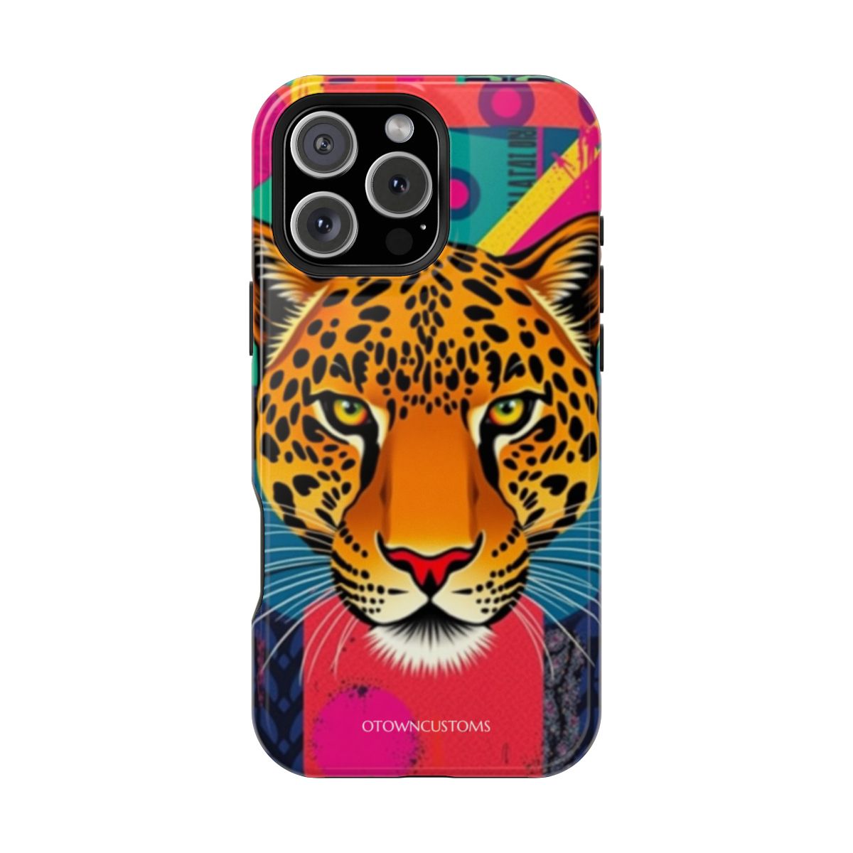 Geometric Leopard Print Remix