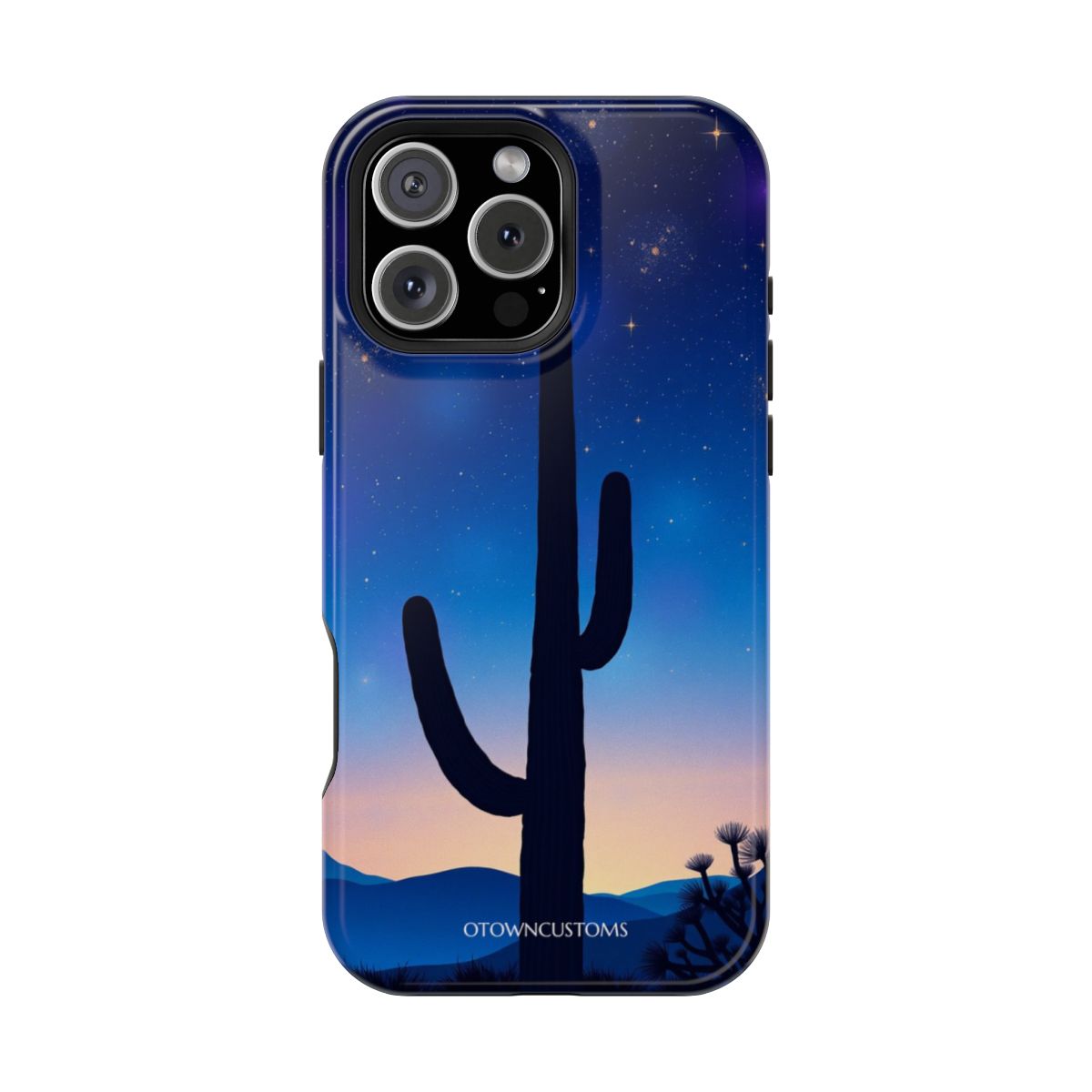 Desert Cactus Starry Night
