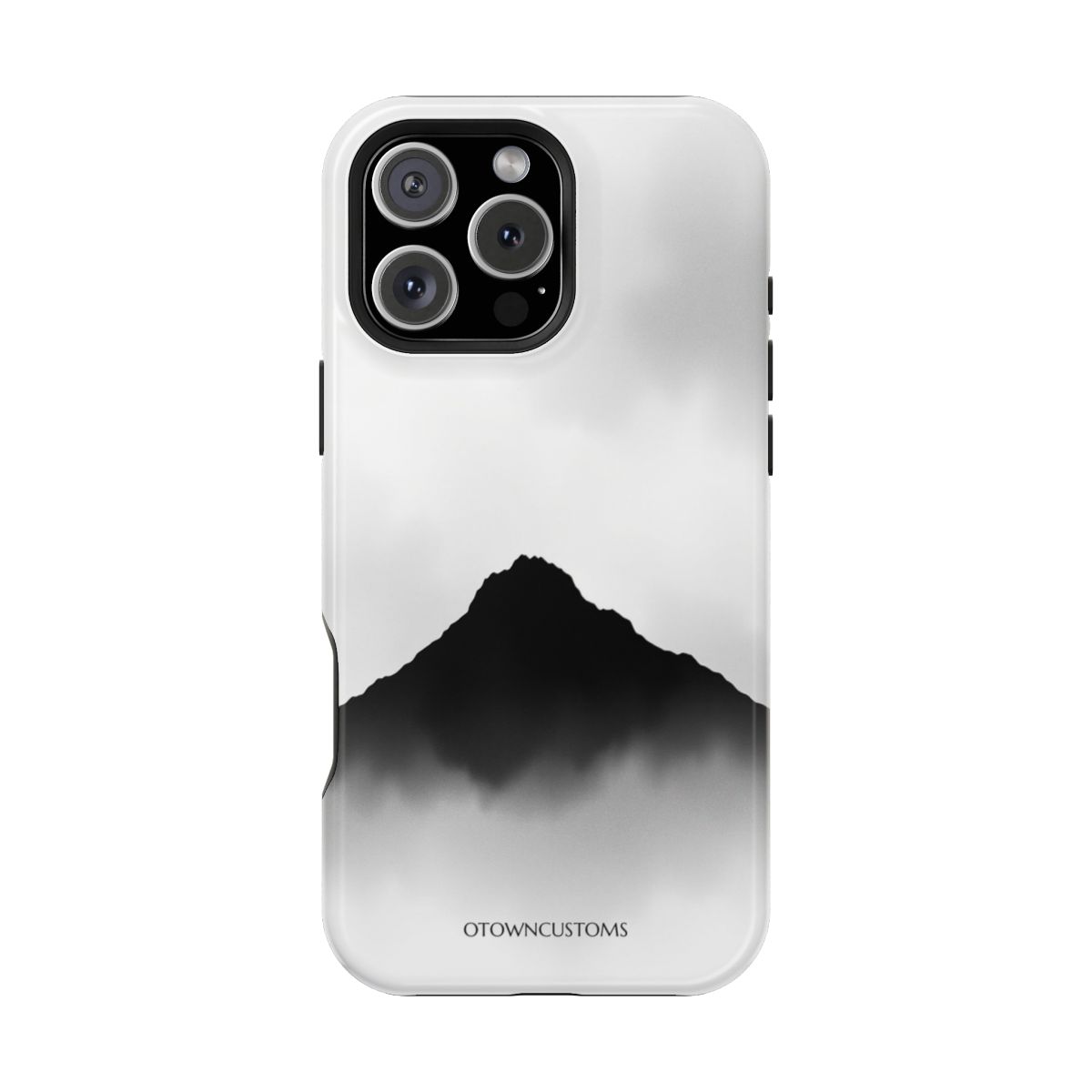 Minimalist Ink Wash Mountain