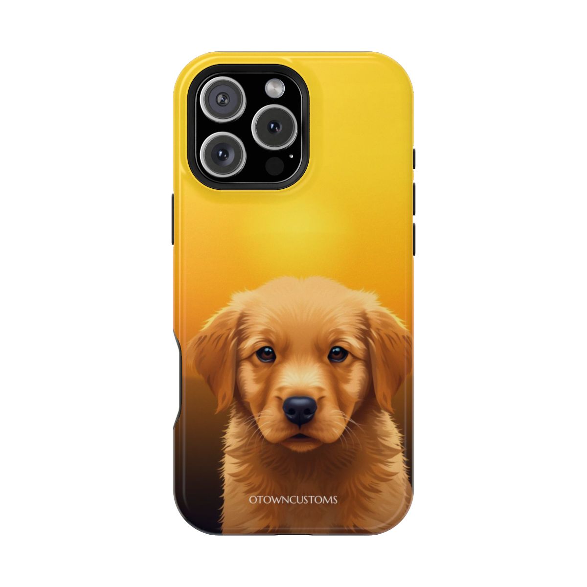 Golden Retriever Puppy Digital Painting