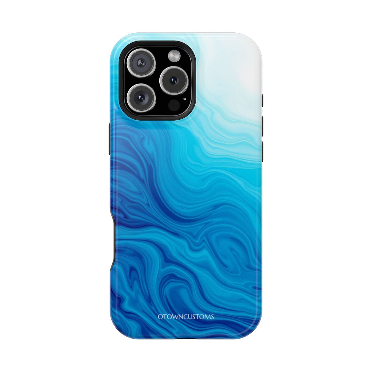 Abstract Blue Waves Ocean