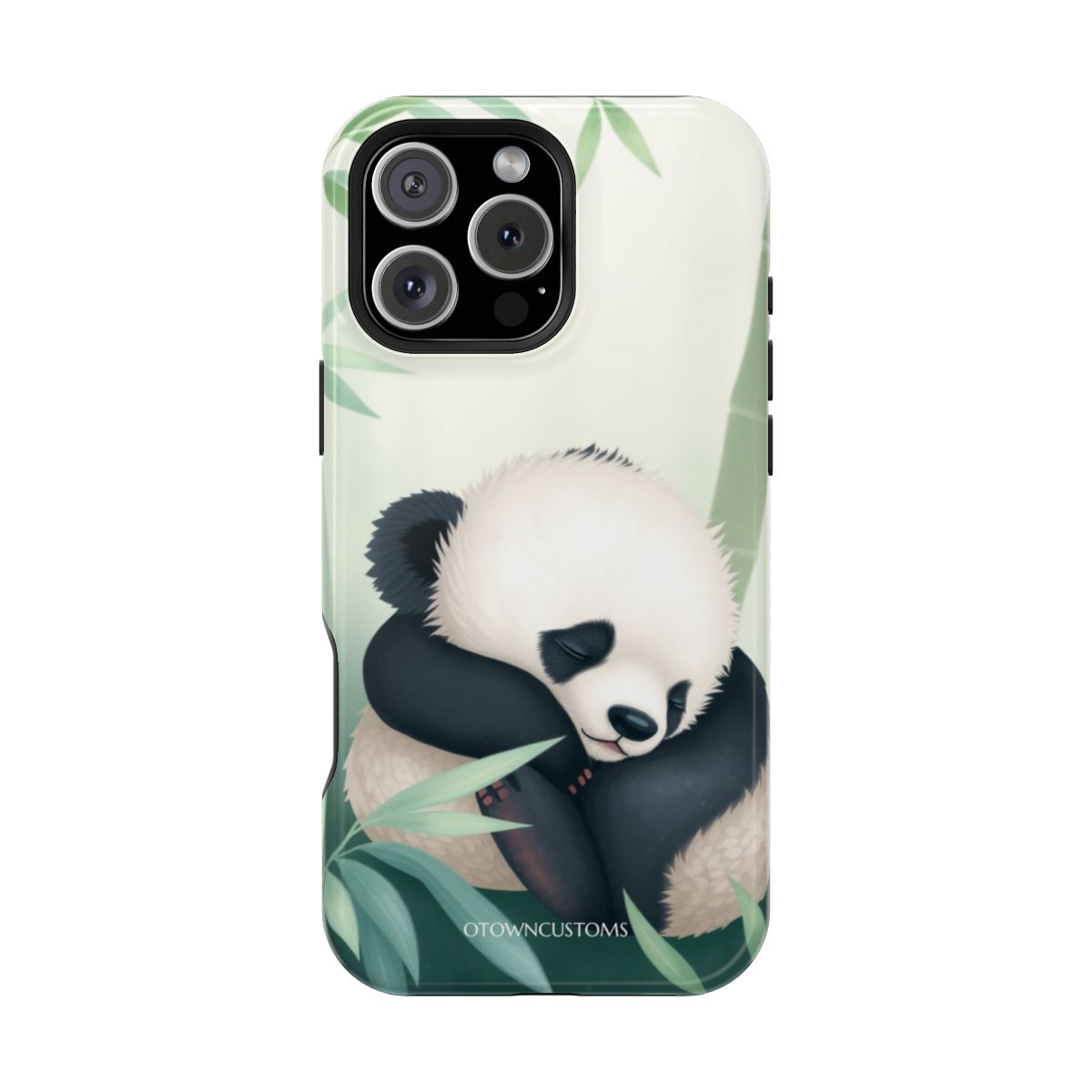Cute Panda Nap Digital Painting