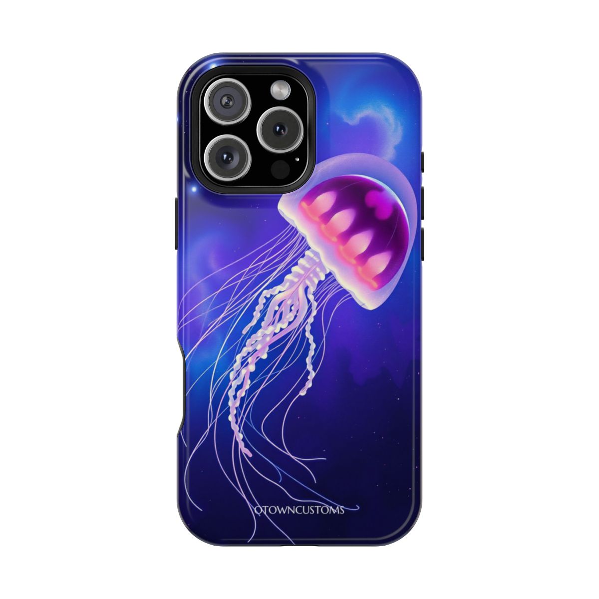 Cosmic Glowing Jellyfish Art