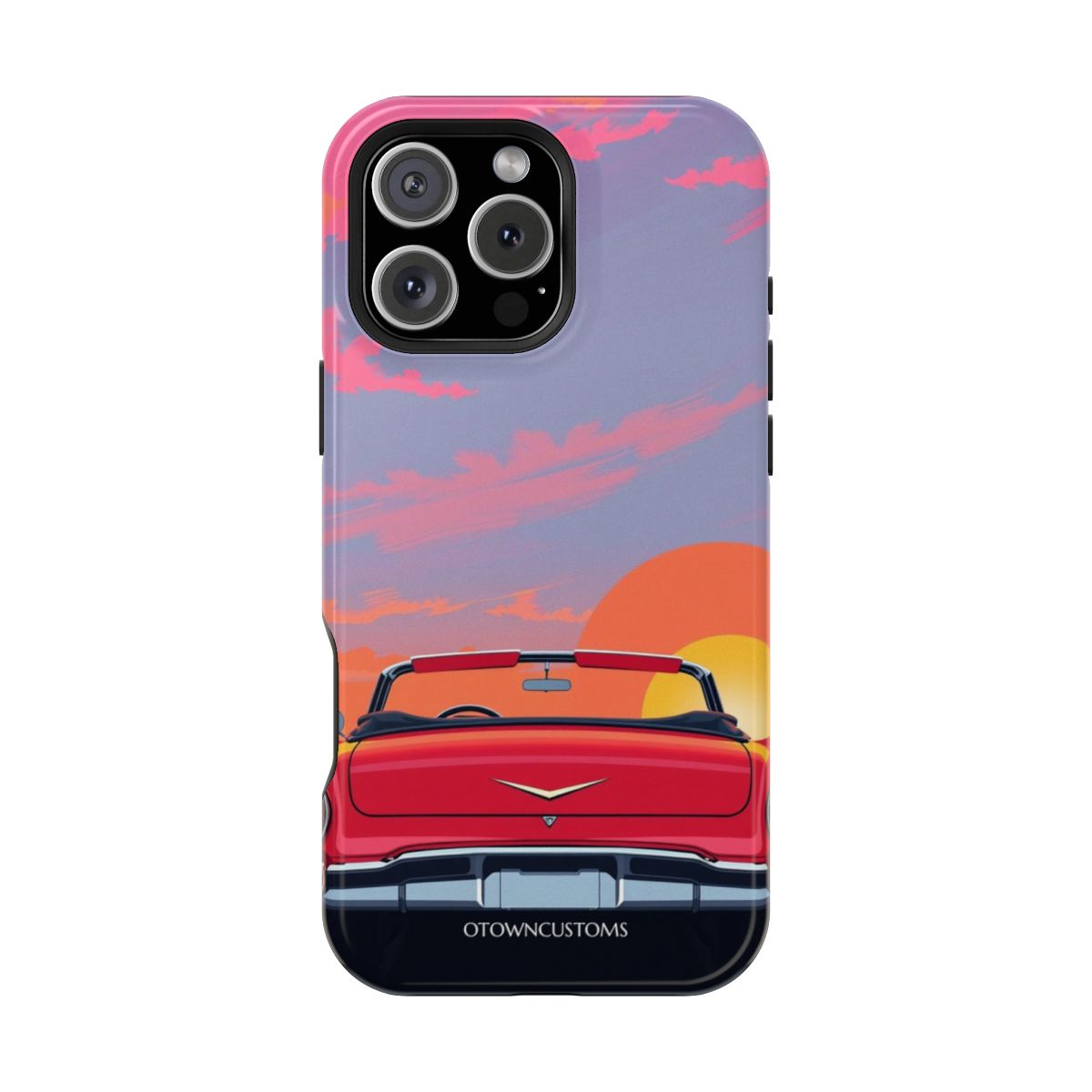 Retro Convertible Sunset Drive