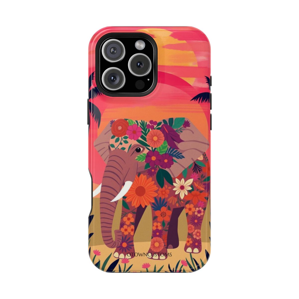 Floral Elephant Spirit Art