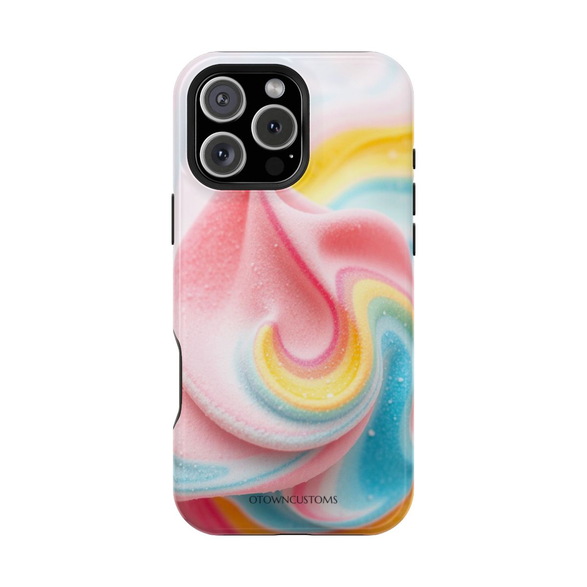 Abstract Rainbow Sherbet Swirl