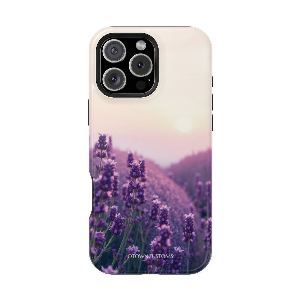 Lavender Field Sunset Serenity