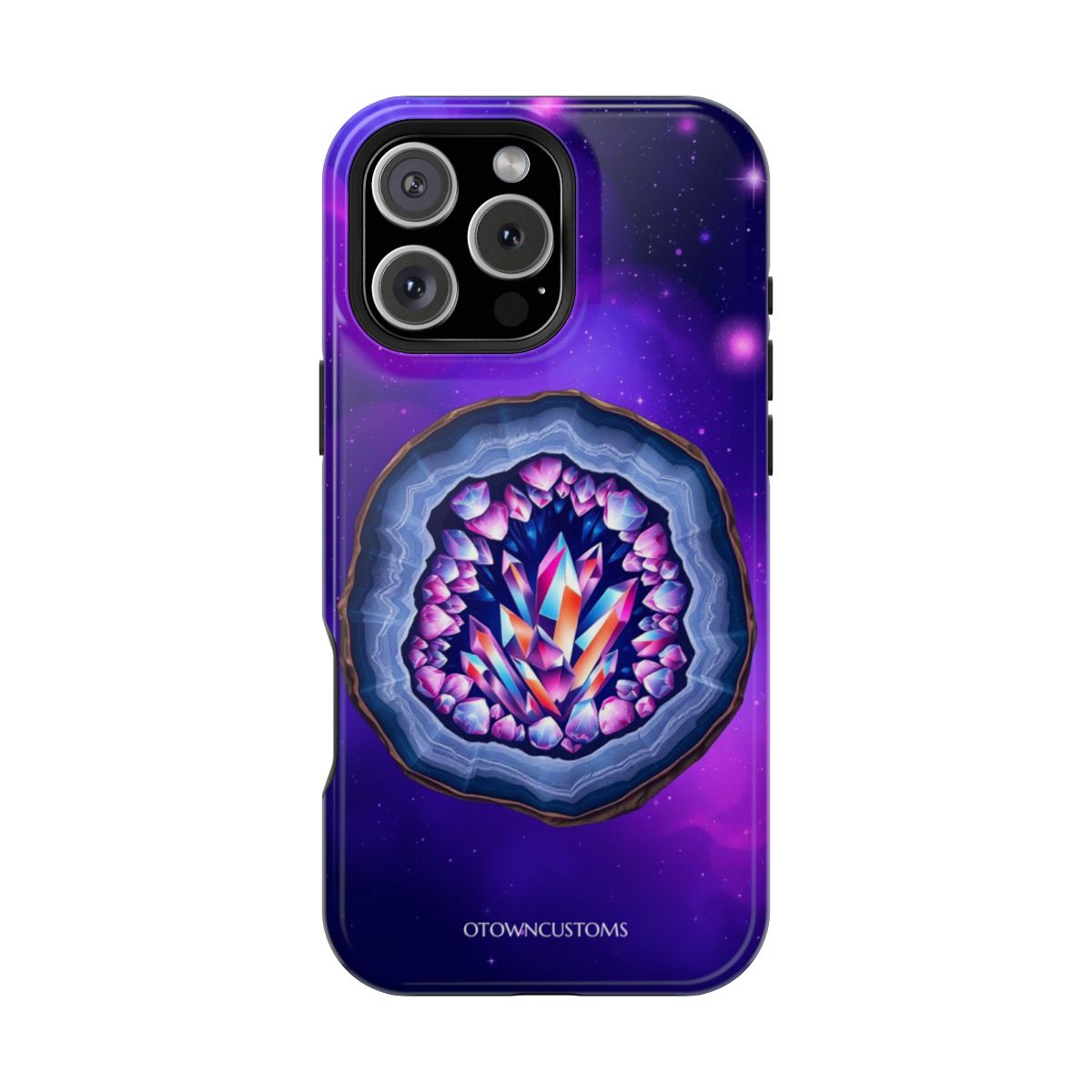 Galaxy Crystal Geode Burst