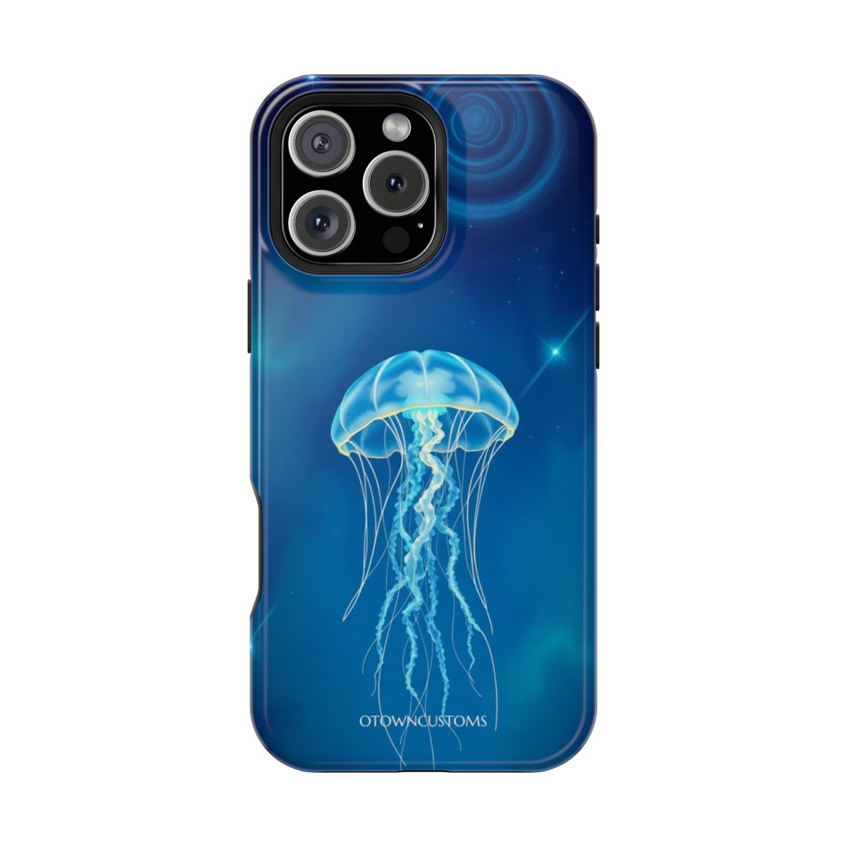 Glowing Jellyfish Abstract Cosmic