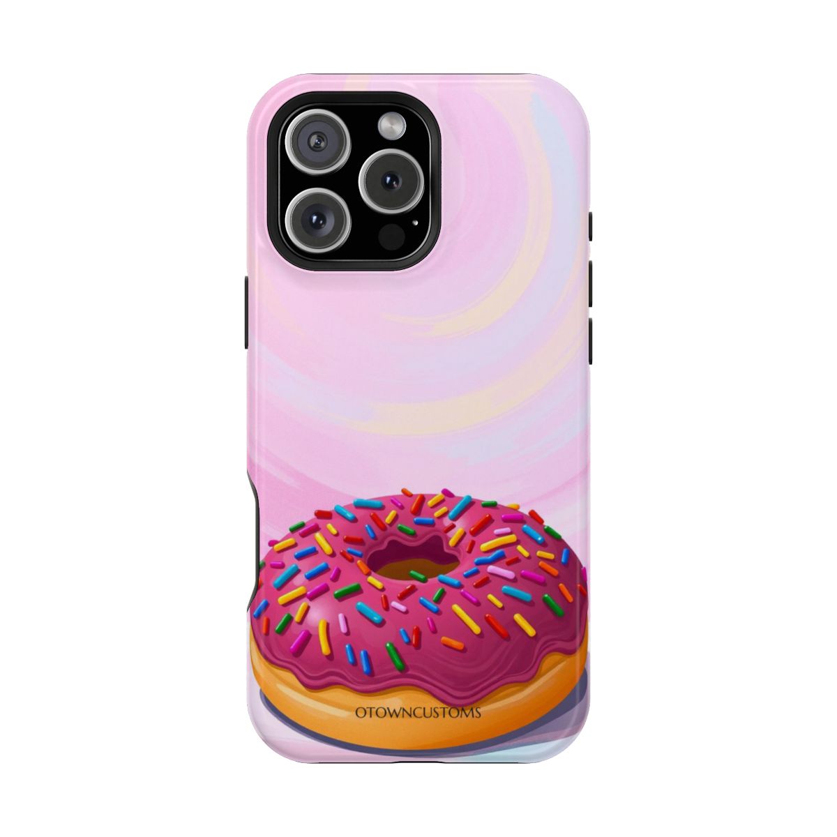 Rainbow Sprinkle Donut Food Illustration