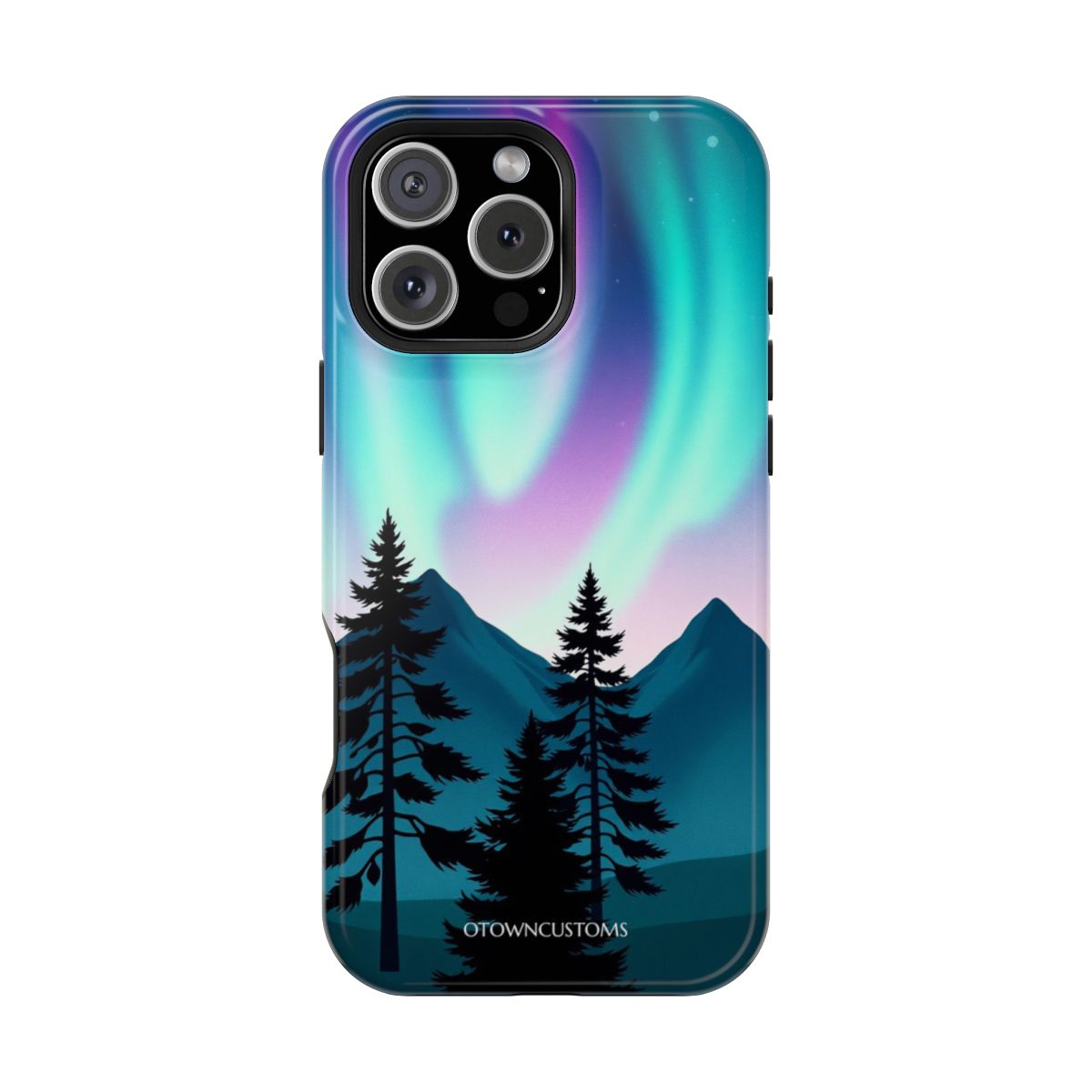 Minimalist Northern Lights Aurora